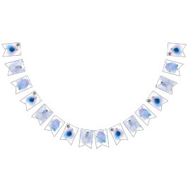 Astronaut & Planets Happy Birthday Banner