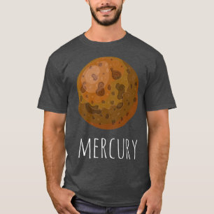 Astronaut Planets Solar System, Space Love Mercu T-Shirt
