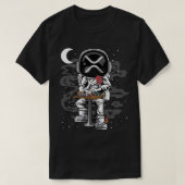 Astronaut Poker Ripple XRP Crypto Coin HODL T-Shirt (Design vorne)
