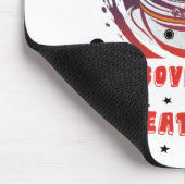 Astronaut Portrait Design - Mouse Pad Mousepad (Ecke)