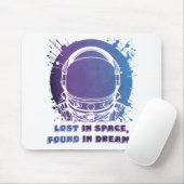 Astronaut Portrait - Lost in Space - Mousepad (Mit Mouse)