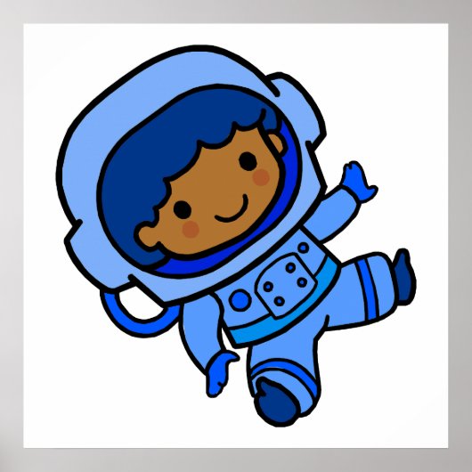 Astronaut Poster (Vorne)