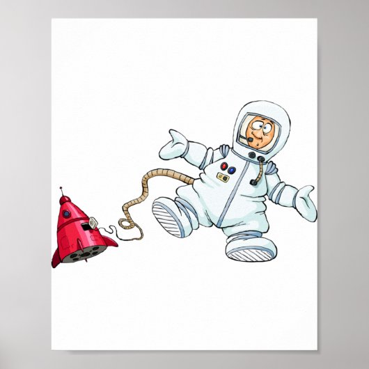 Astronaut Poster (Vorne)