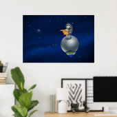 Astronaut Poster (Heimbüro)