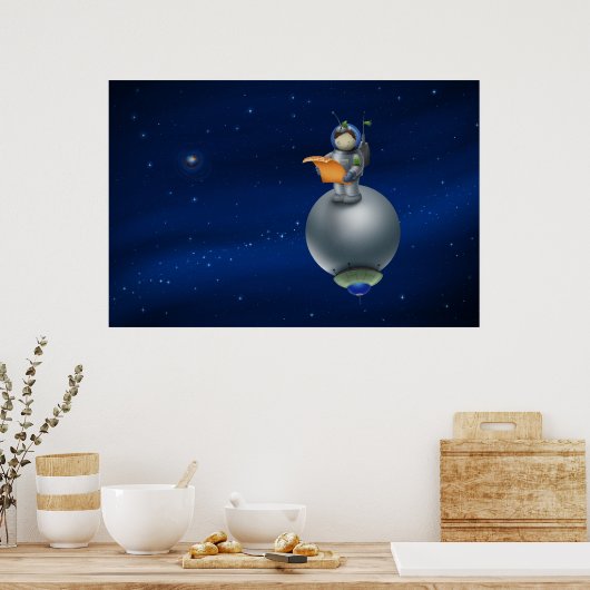 Astronaut Poster (Küche)