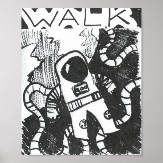 Astronaut Poster (Vorne)