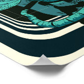 Astronaut Poster (Ecke)