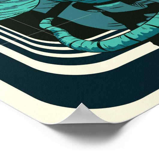 Astronaut Poster (Ecke)