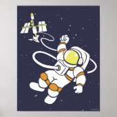 Astronaut Poster (Vorne)