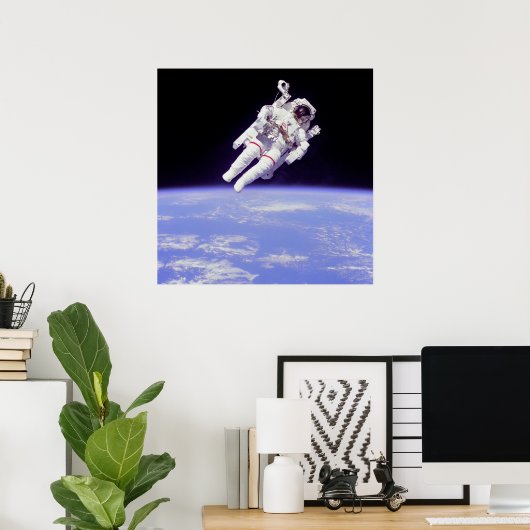 Astronaut Poster (Heimbüro)