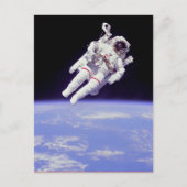Astronaut Postkarte (Vorderseite)