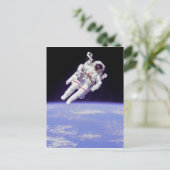 Astronaut Postkarte (Stehend Vorderseite)