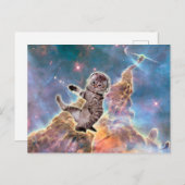 Astronaut Postkarte (Vorne/Hinten)