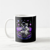 Astronaut Psychedelic Music DJ Psytrance Techno ED Kaffeetasse (Links)