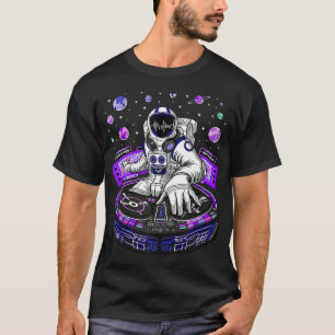 Astronaut Psychedelic Music DJ Psytrance Techno ED T-Shirt