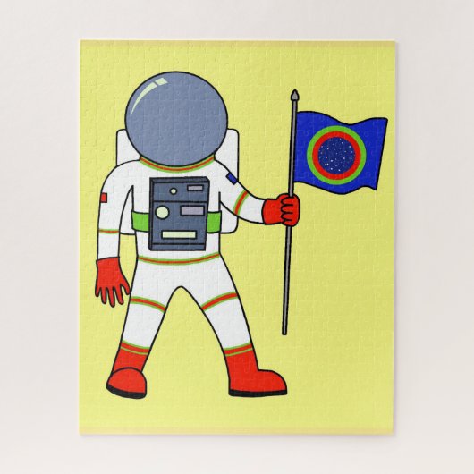 Astronaut Puzzle (Vertikal)