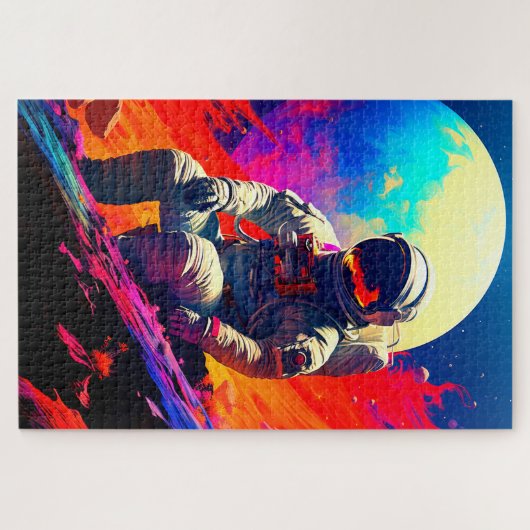 Astronaut Puzzle (Horizontal)