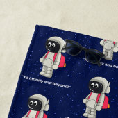 ASTRONAUT QUOTE STRANDTUCH (Beispiel)