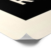 Astronaut: Ride the Cosmic Waves Poster (Ecke)