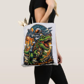 Astronaut Riding a T-Rex – Epic Space Dinosaur Tasche (Von Nahem)