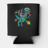 Astronaut Riding T-Rex Dinosaur Dosenkühler (Vorderseite)