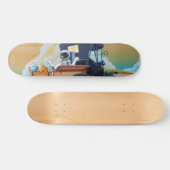 Astronaut, Roboter und Enten Oh mein Skateboard (Horizontal)