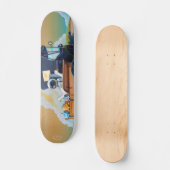 Astronaut, Roboter und Enten Oh mein Skateboard (Vorderseite)