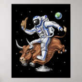 Astronaut Rodeo Cowboy Poster (Vorne)