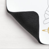 Astronaut Saturn Mousepad (Ecke)