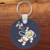 Astronaut Schlüsselanhänger (Vorderseite)
