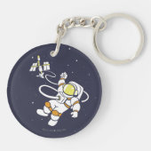 Astronaut Schlüsselanhänger (Rückseite)