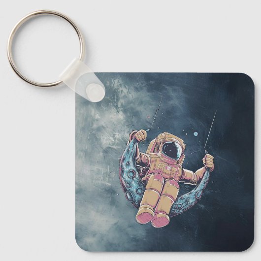 Astronaut Schlüsselanhänger (Vorderseite)