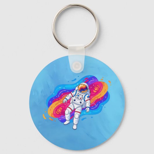 Astronaut Schlüsselanhänger (Vorderseite)