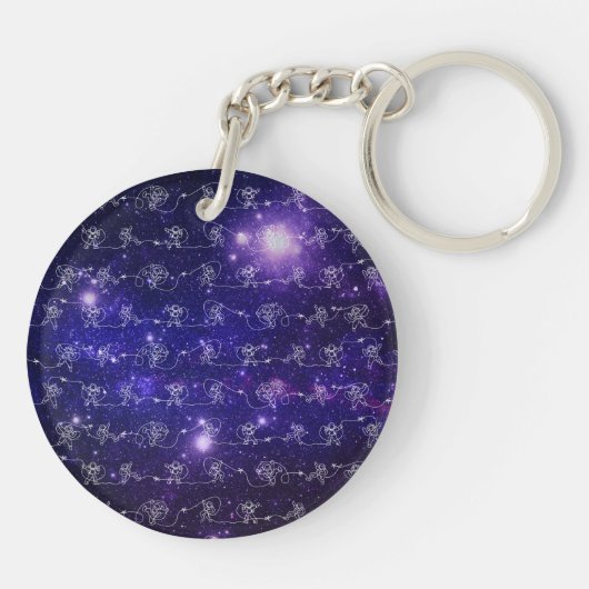 Astronaut Schlüsselanhänger (Rückseite)