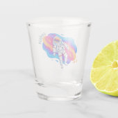 Astronaut Schnapsglas (Rückseite)