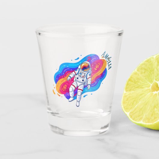 Astronaut Schnapsglas (Vorderseite)