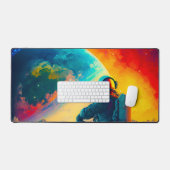 Astronaut Schreibtischunterlage (Tastatur & Maus)