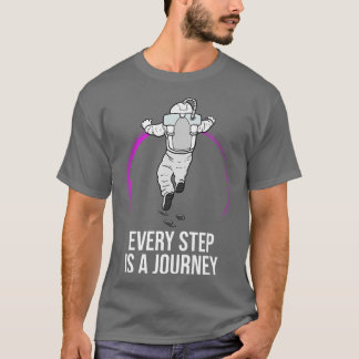 Astronaut Schritt Reise T-Shirt