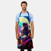 Astronaut Schürze (Getragen)