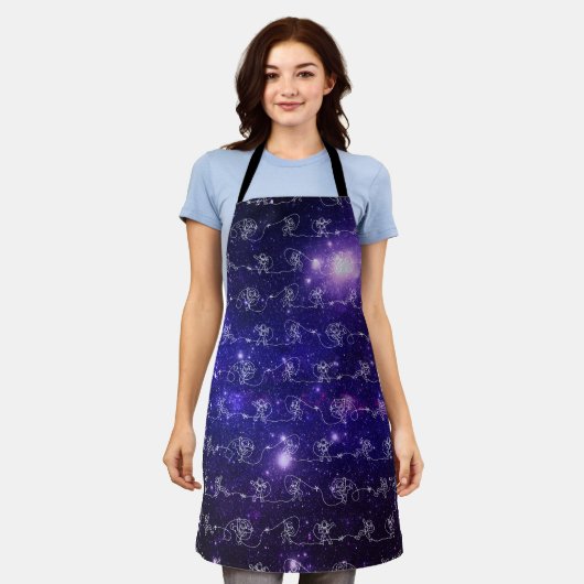 Astronaut Schürze (Getragen)