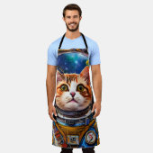 Astronaut Schürze (Getragen)