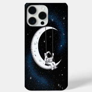 Astronaut schwingt auf dem Mond in einem Sternenhi Case-Mate iPhone Hülle