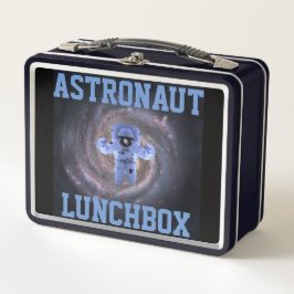 Astronaut Science Metal Lunchbox