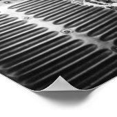 Astronaut Scott Carpenter inspiziert Aurora 7 Poster (Ecke)