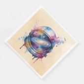 Astronaut Serviette (Ecke)