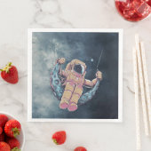 Astronaut Serviette (Beispiel)