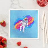 Astronaut Serviette (Beispiel)