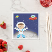 Astronaut Serviette (Beispiel)