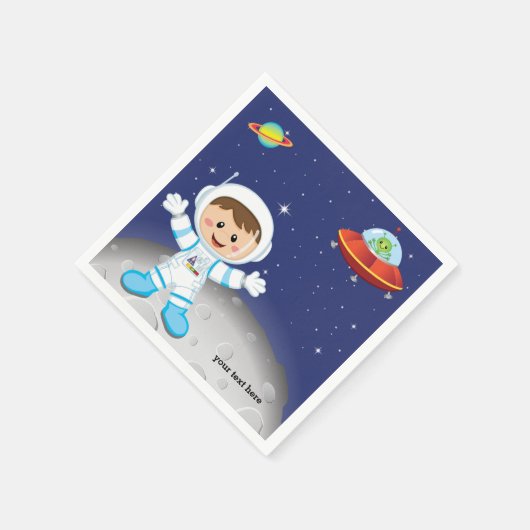 Astronaut Serviette (Ecke)