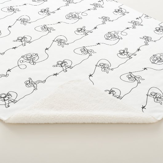 Astronaut Sherpa Blanket Sherpadecke (3/4)